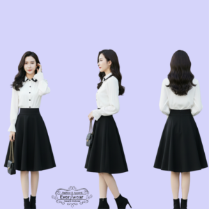 กระโปรงทรงสวิง