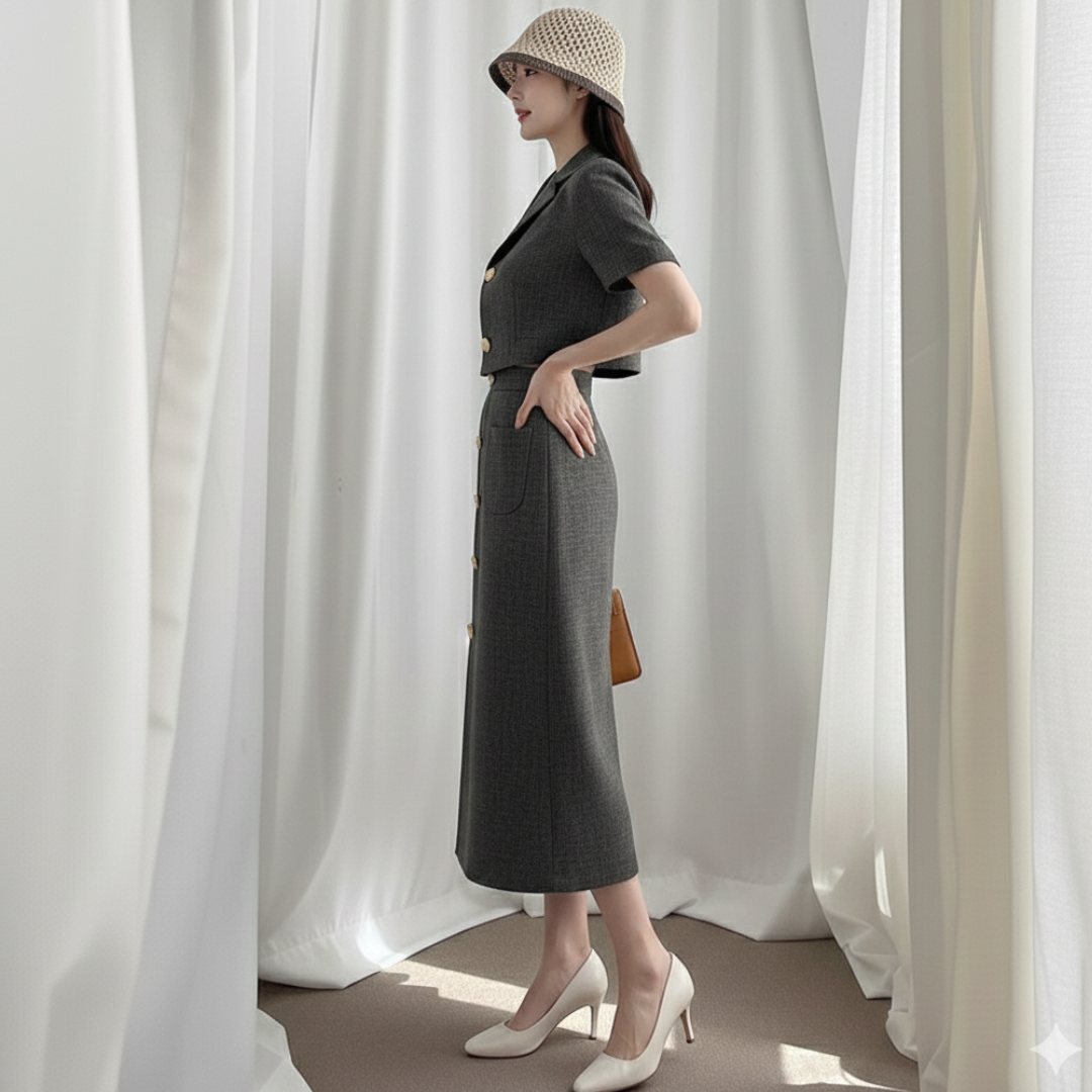 ชุดเซต Tweed นีโอคลาสสิก - Image 5